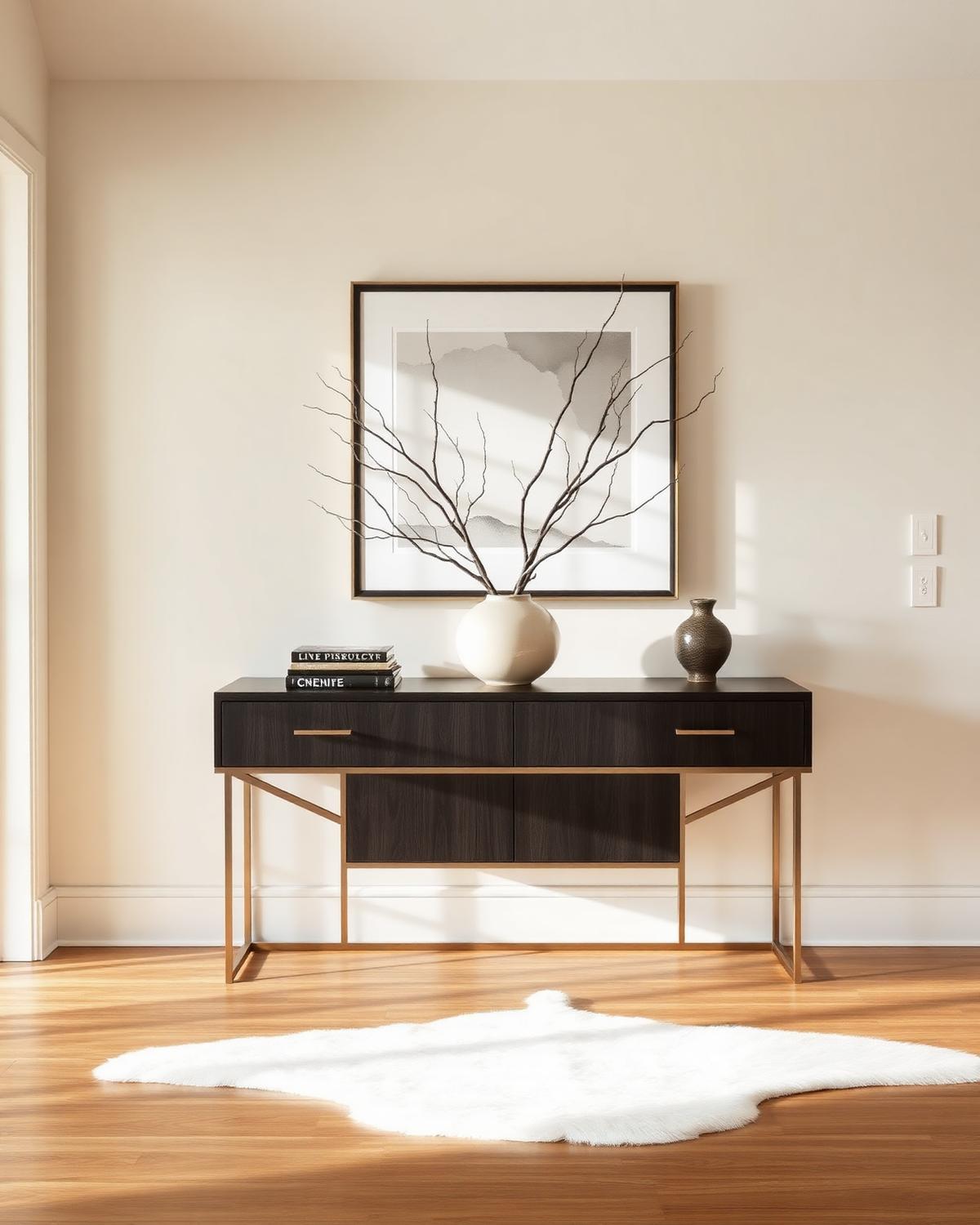 Staged entryway